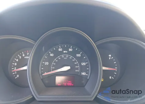 2013 Kia Rio Lx из США, поврежденный, VIN KNADM5A37D6281483